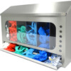 RVS dispenser voor disposables en persoonlijke beschermingsmiddelen