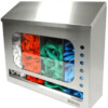 RVS multidispenser voor disposables 4 vakken