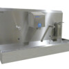 Handdryer 1 op RVS handwasbak