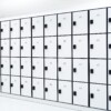 Volkern lockers voor garderobe met schuine kap en 4 deuren hoog