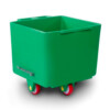 Kunststof normwagen groen