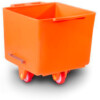 Kunststof normwagen oranje