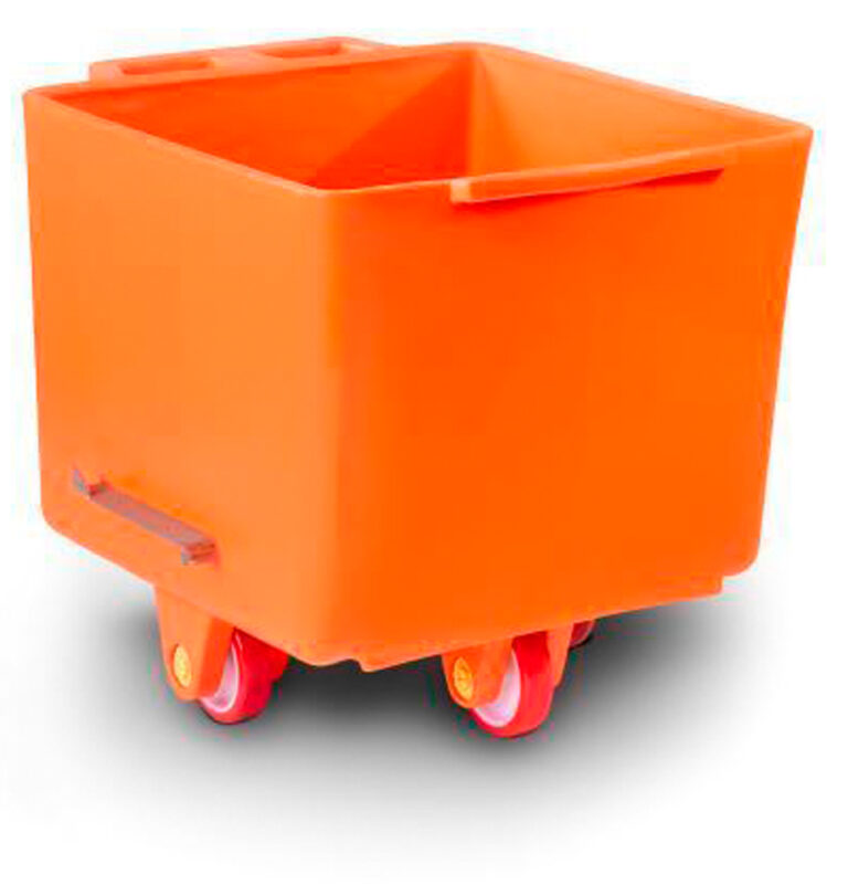Kunststof normwagen oranje