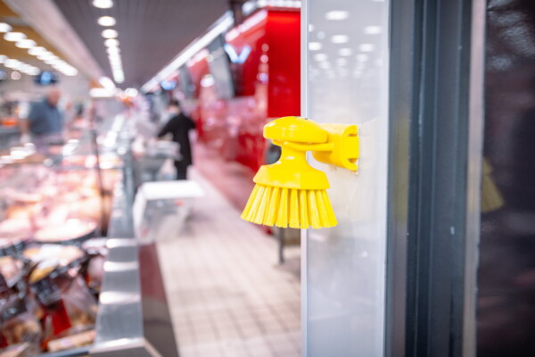 ronde tonborstel, handborstel, vikan, hygiene