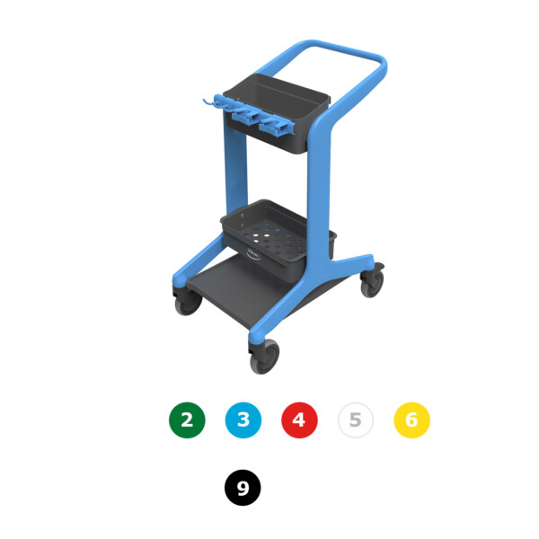 HyGo mobiel schoonmaakstation, haccp, 5s, vikan, hygiene