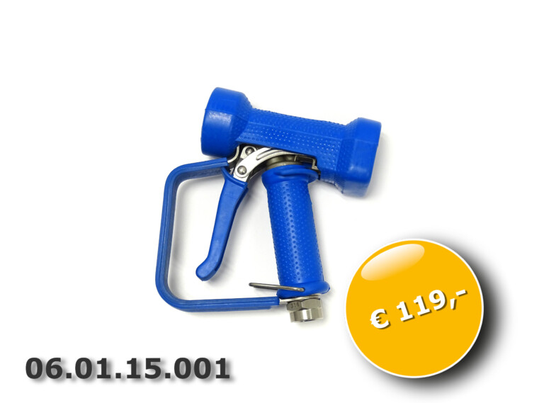 RVS lage druk reinigingspistool LDP